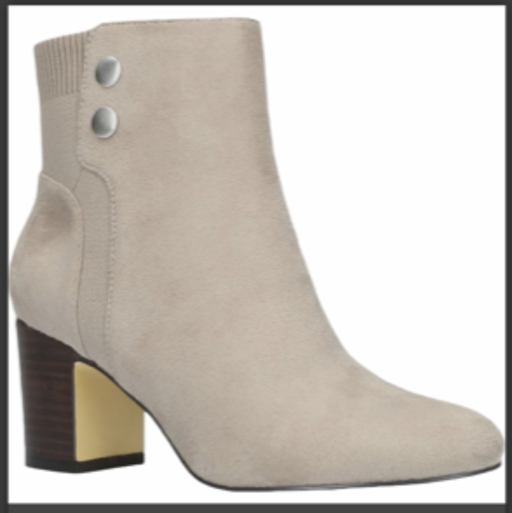 JIVE LEATHER HEELS ANKLE BOOTIES